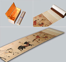 钢城馆藏书画复制博物馆书画复制服务